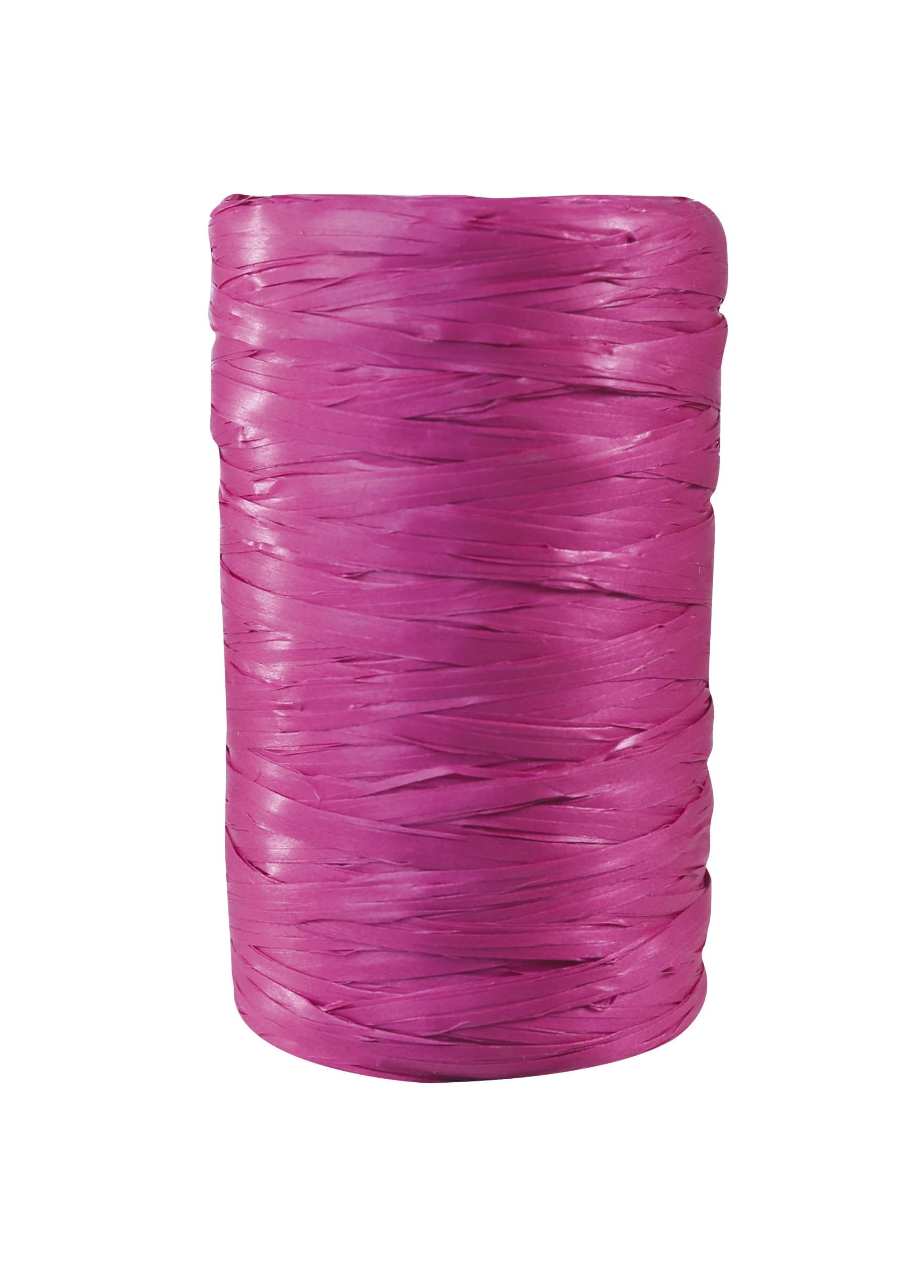 clairefontaine-601909c-bast-spule-synthetisch-13-mm-x-100-m-fuchsia-geschenkband image 1