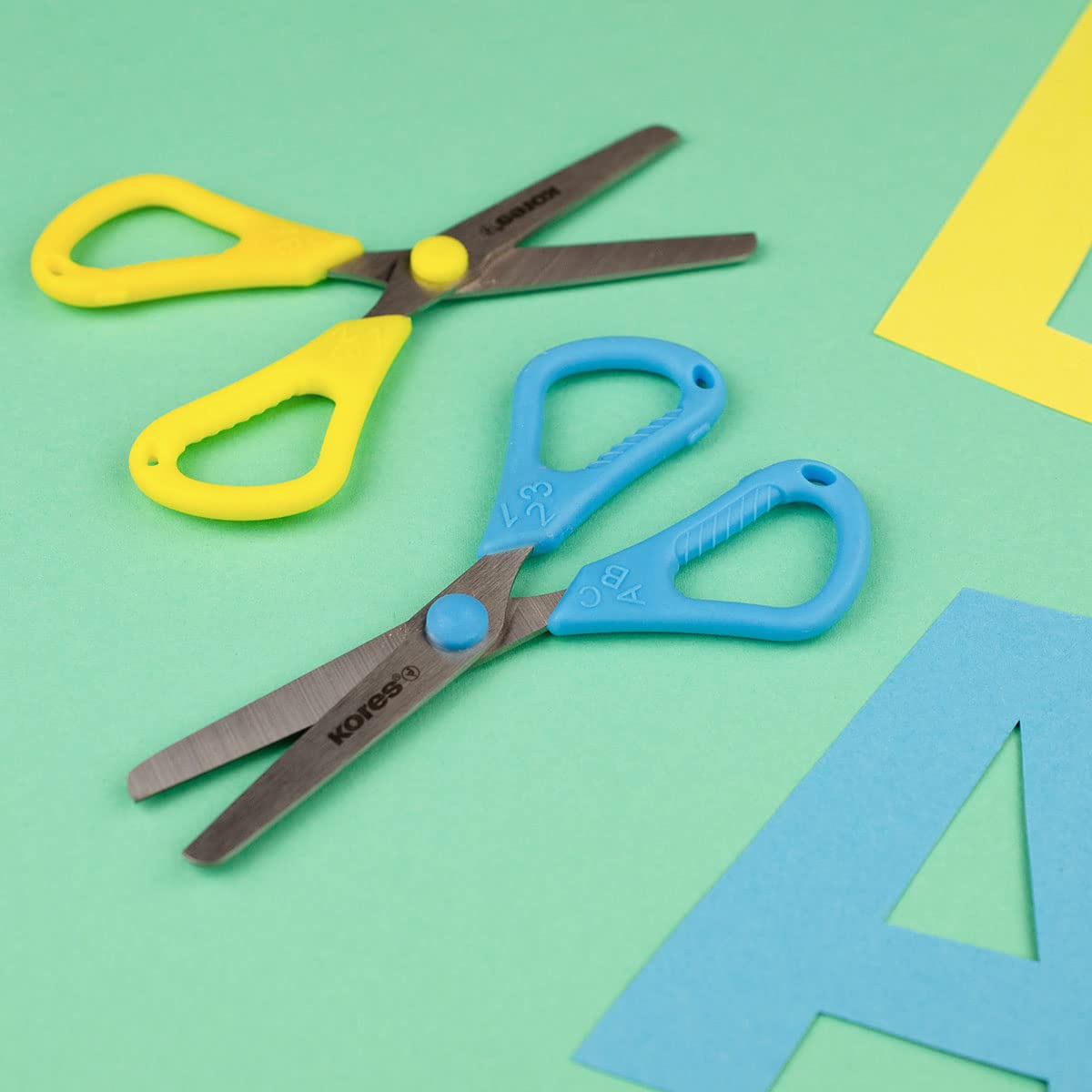 kores-abc-kinderbastelschere-12-cm-bastelschere-ab-4-jahren-f-r-rechts-und-links image 6