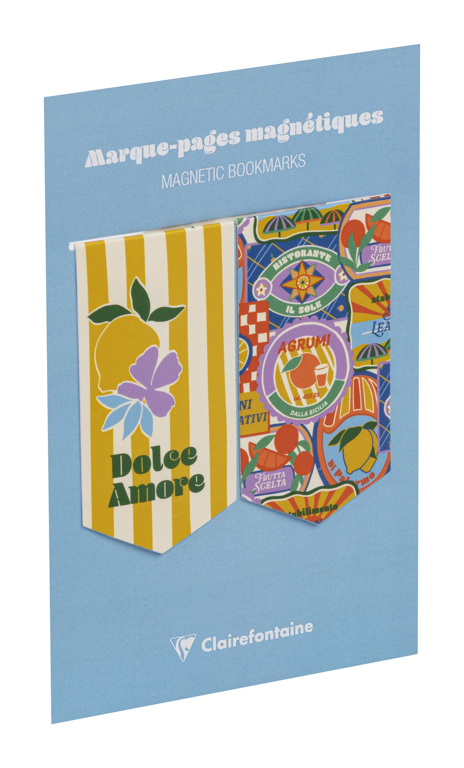clairefontaine-dolce-amor-magnet-lesezeichen-set-10-5x15-5-cm-2-st-ck-sortiert image 1