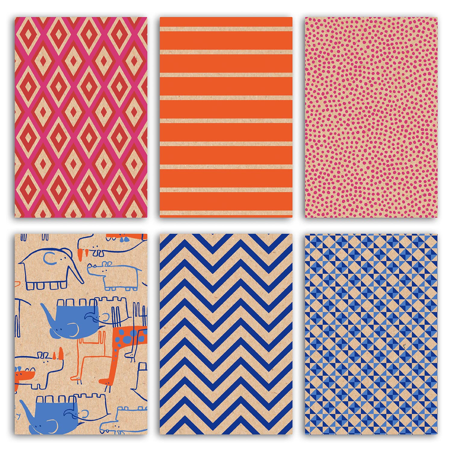 clairefontaine-geschenkpapier-karton-12-rollen-kraft-2x0-70-m-60g-adventure-sort image 3