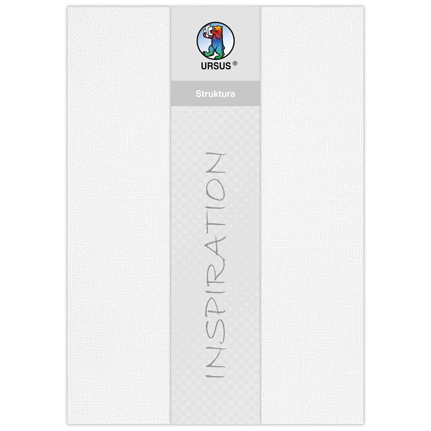 ursus-struktura-basic-1-bastelkarton-schneewei-220-g-qm-23-x-33-cm-5-blatt image 1