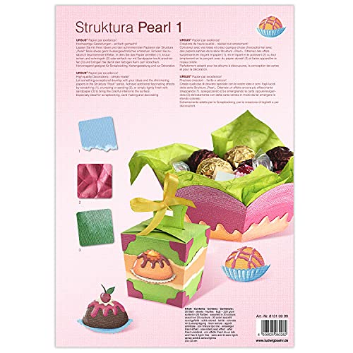 ursus-81310099-bastelblock-struktura-pearl-1-farbmix-23x33cm-220g image 6