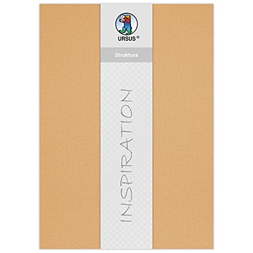 ursus-80010001-bastelkarton-struktura-basic-1-vanille-220-g-qm-23-x-33-cm-5-blat image 3