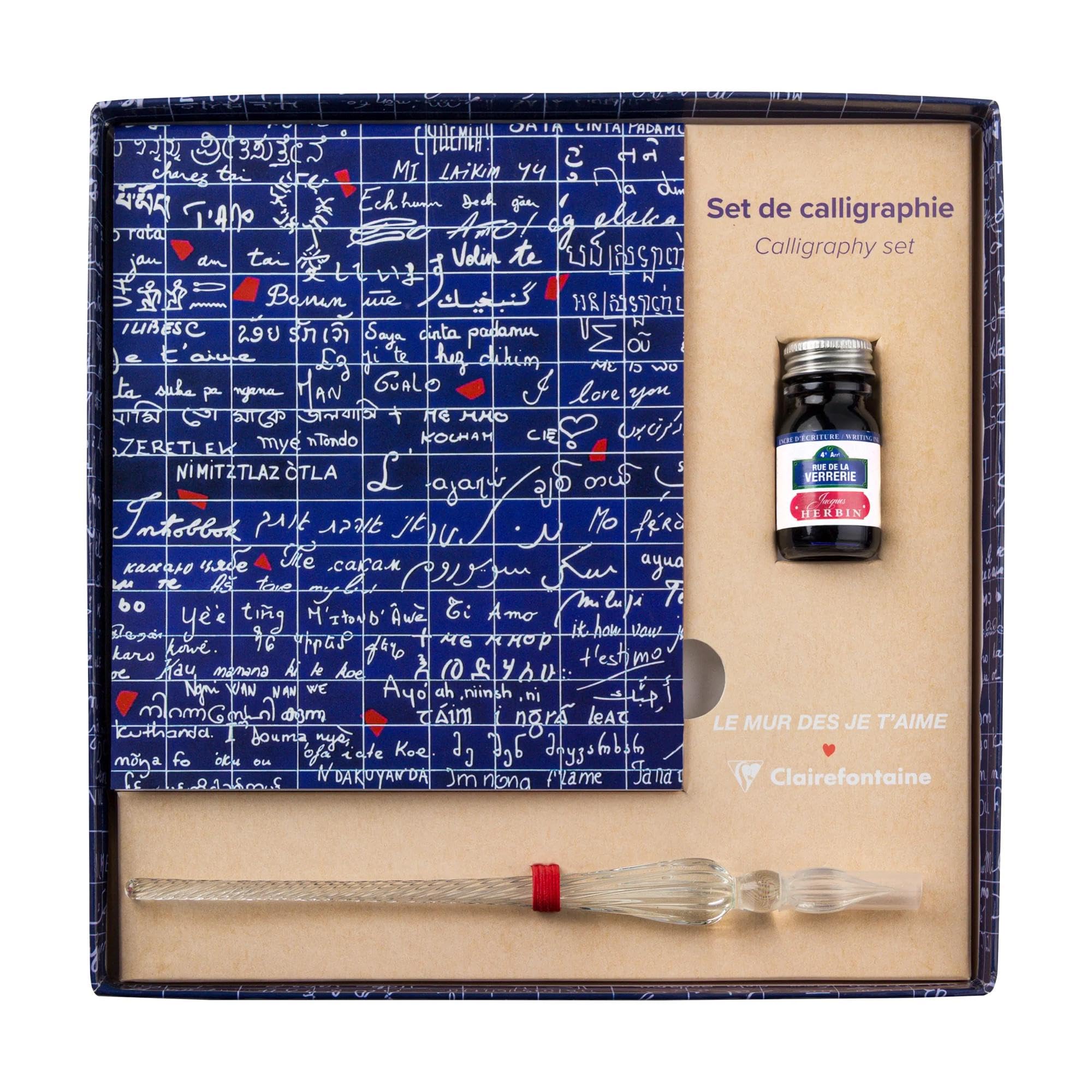 clairefontaine-moulin-rouge-kalligraphie-set-812449c-mit-glasfeder image 7