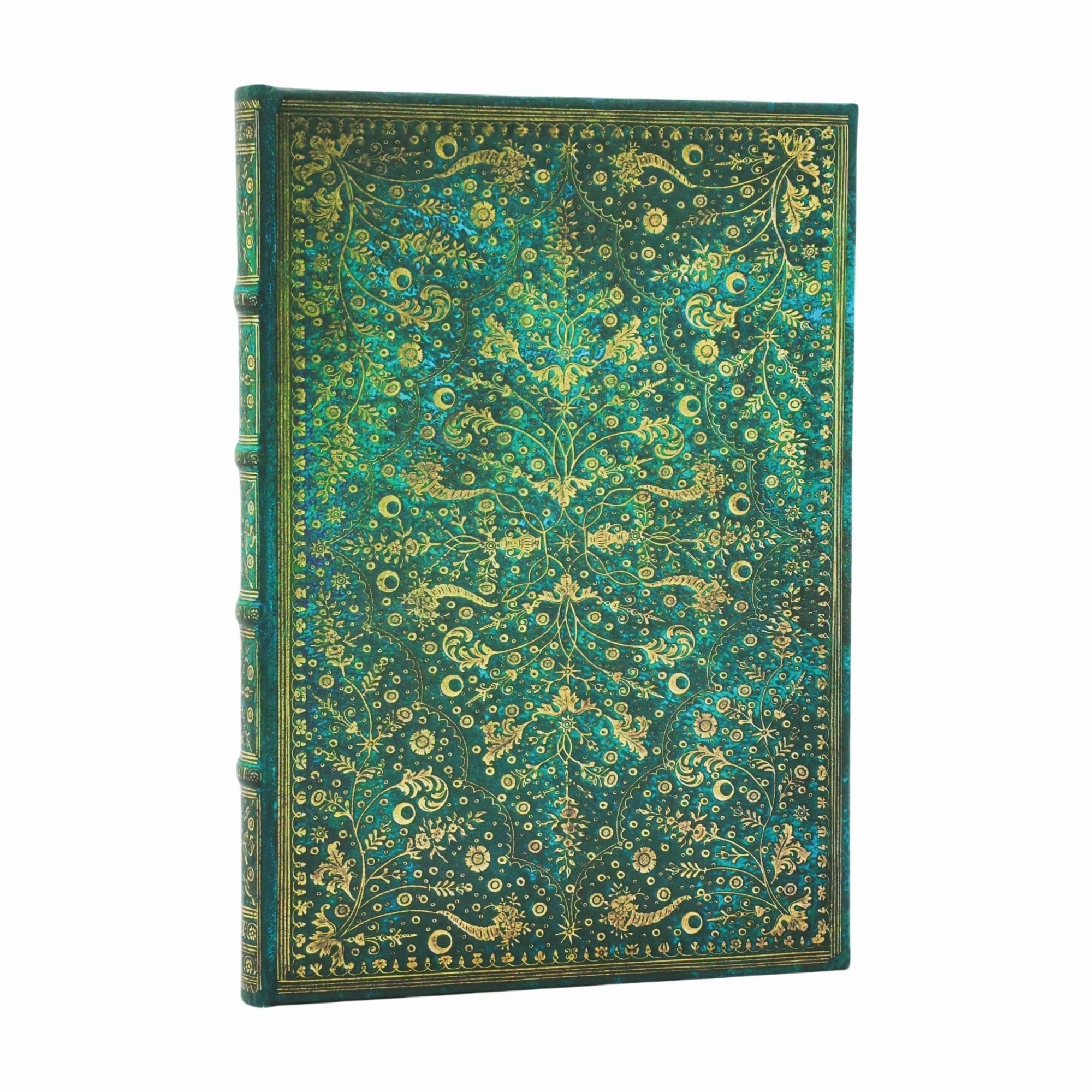 paperblanks-nature-s-grace-emerald-flower-midi-journal-liniert-hardcover-mit-gum image 1