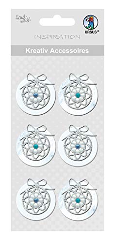 ursus-56400058-kreativ-accessoires-weihnachtskugeln-selbstklebend image 3