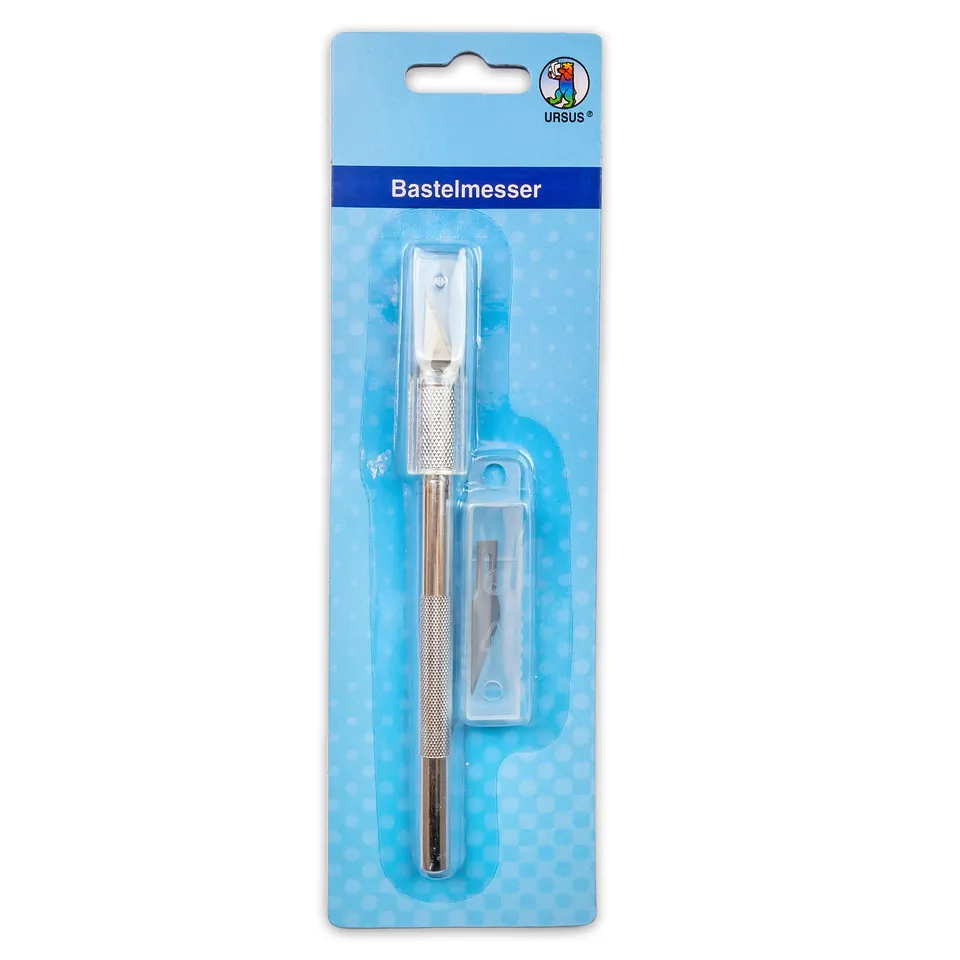 ursus-8950000-bastelmesser-cuttermesser-inkl-2-ersatzklingen image 1