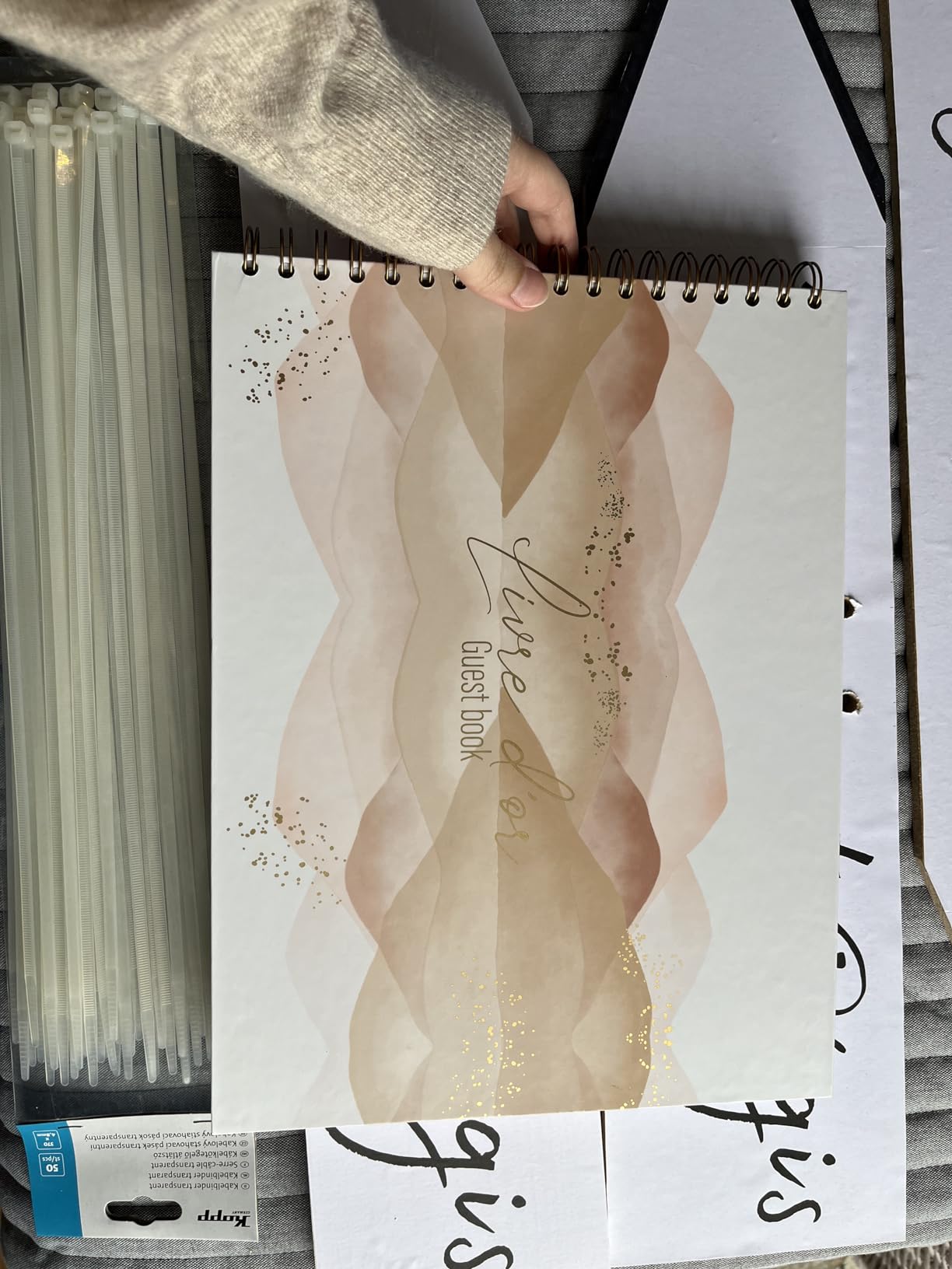 Edles Gästebuch für besondere Anlässe