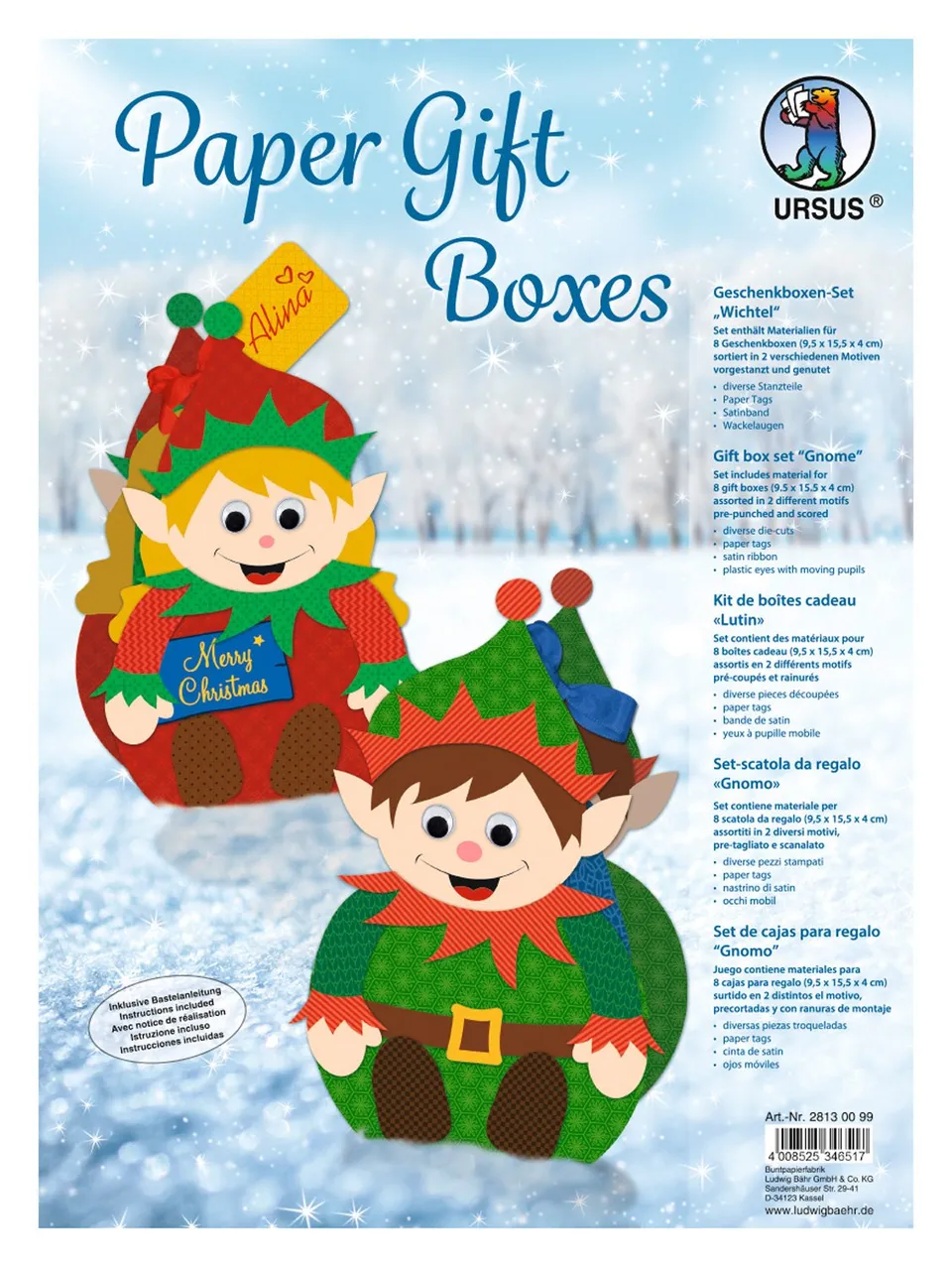 ursus-28130099-geschenkboxen-set-wichtel-8-geschenkboxen-ca-9-5-x-15-5-x-4-cm image 1