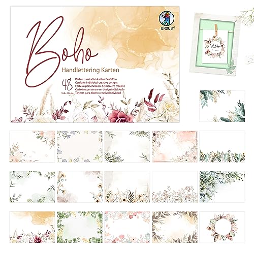 ursus-handlettering-karten-boho-24966499f-48-blatt-16-8-x-11-6-cm-300-g-qm-16-mo image 5