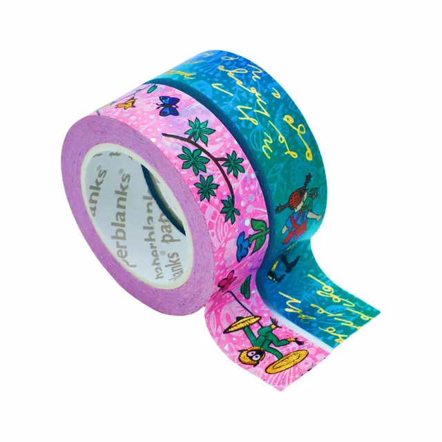 paperblanks-astrid-lindgren-pippi-longstocking-washi-tape-mixed-pack-deko-klebeb image 1