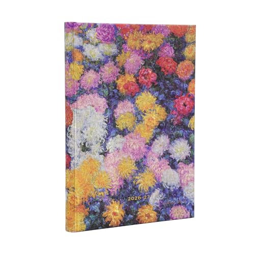 paperblanks-monet-s-chrysanthemums-2027-dayplanner-midi-18-monate-hardcover-hori image 6
