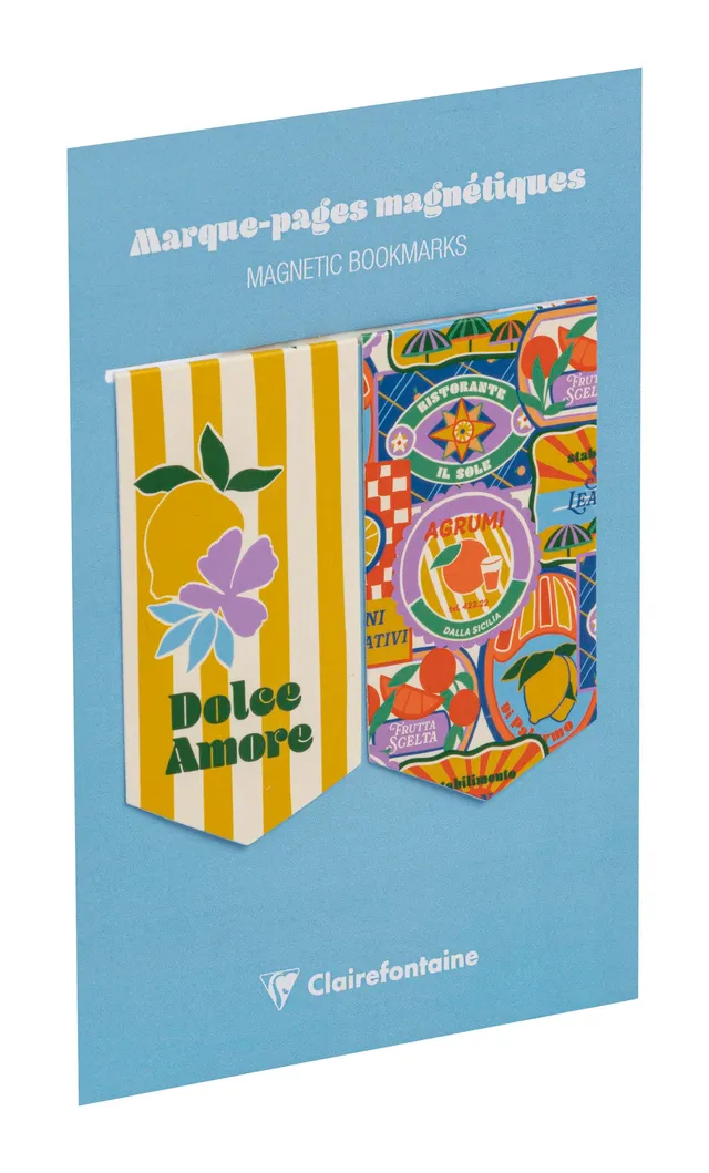 clairefontaine-dolce-amor-magnet-lesezeichen-set-10-5x15-5-cm-2-st-ck-sortiert image 1