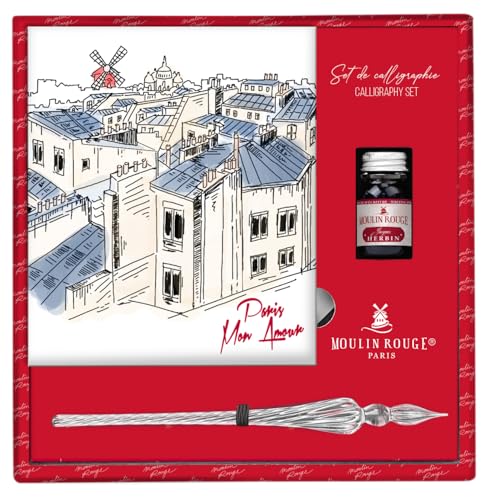 clairefontaine-moulin-rouge-kalligraphie-set-812449c-mit-glasfeder image 8