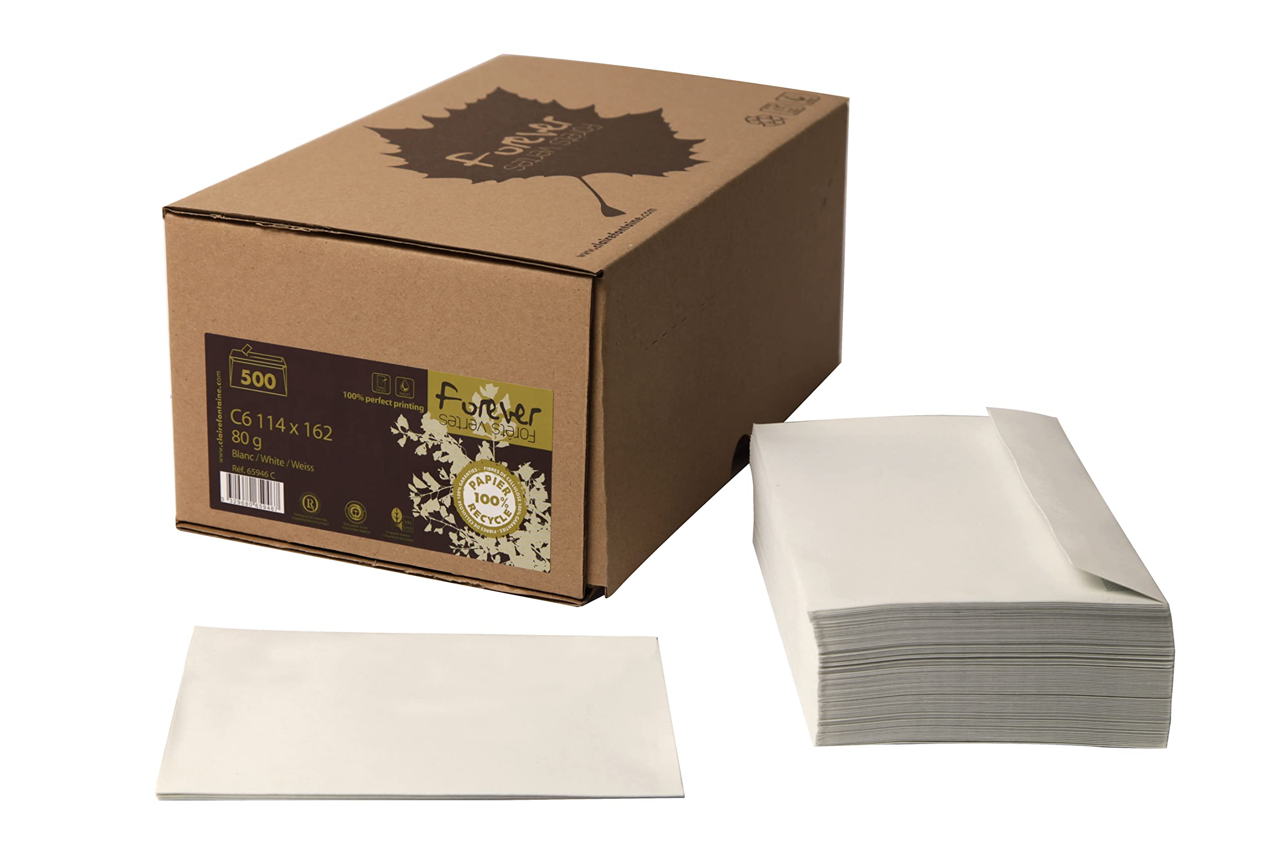 clairefontaine-forever-umschl-ge-c6-114x162-mm-500er-karton-wei-100-recycling-80 image 2