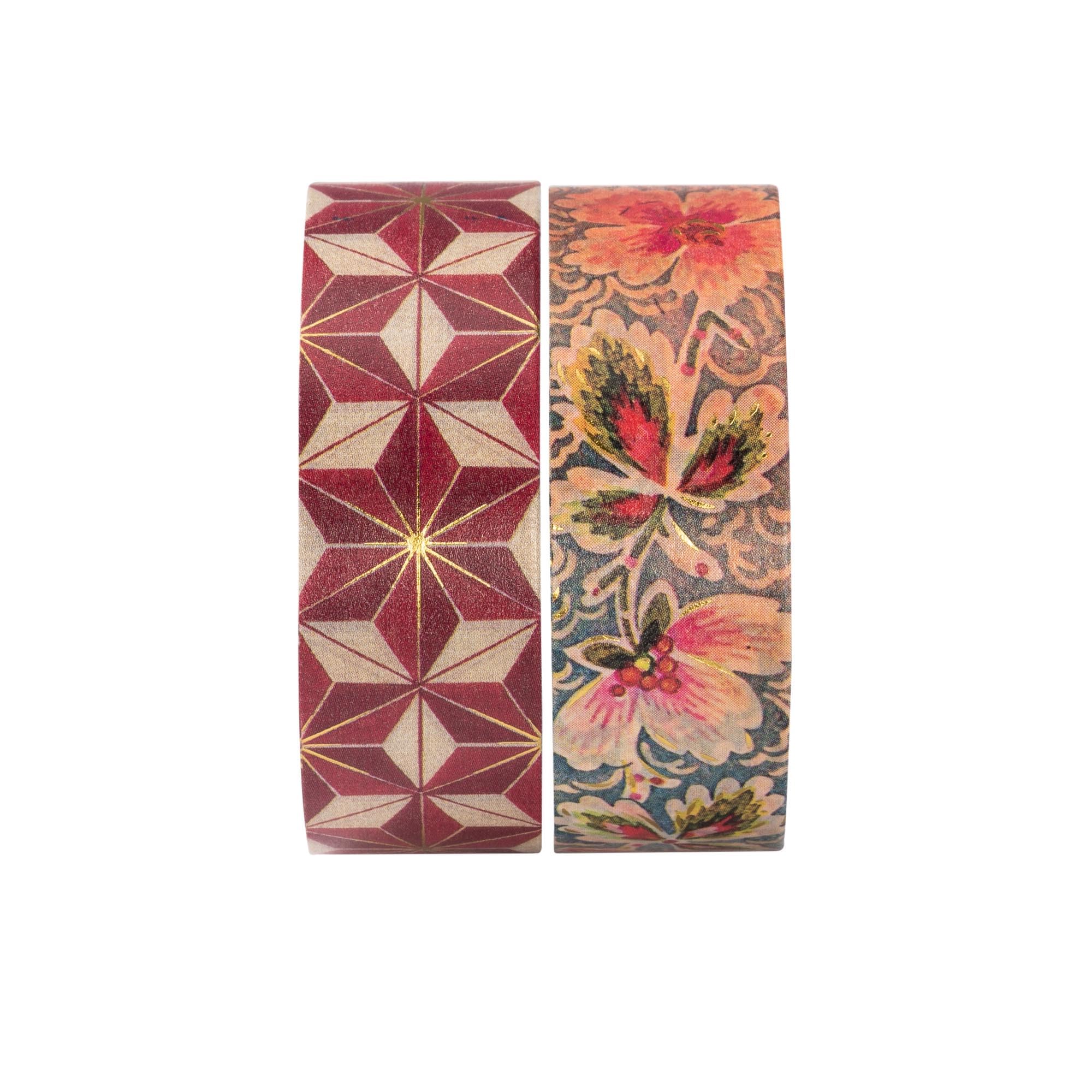 paperblanks-hishi-filigree-floral-ivory-washi-tape-mixed-pack-2-rollen image 2