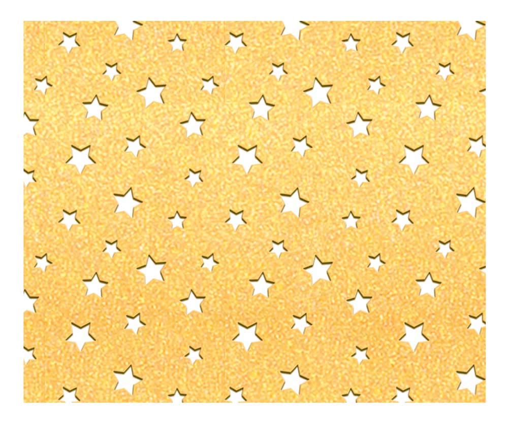 ursus-60960001-silhouetten-karton-sterne-gold-matt-23-x-33-cm-10-blatt image 2