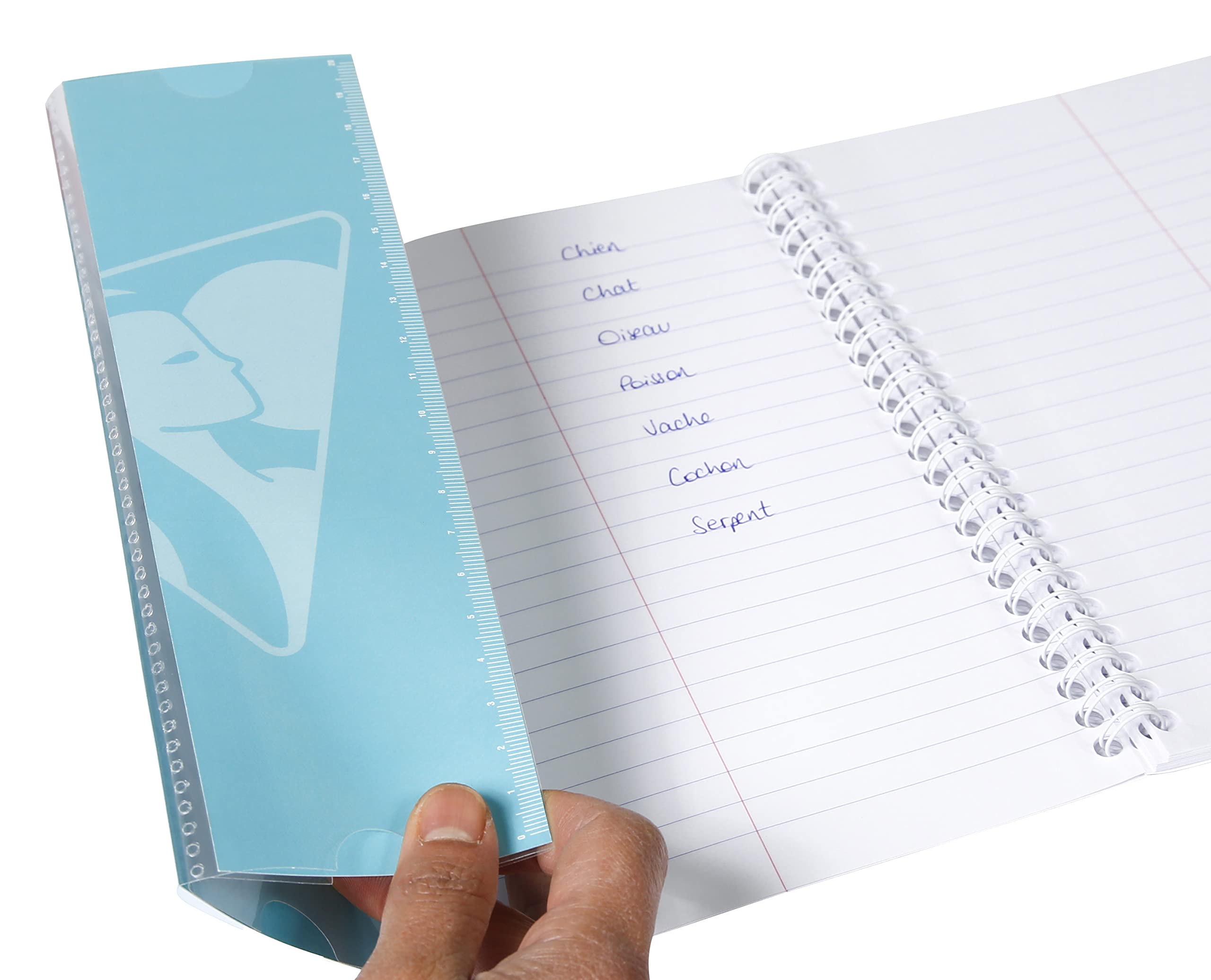 clairefontaine-161820c-koverbook-vokabelheft-a5-50-blatt-liniert-mit-mittelstric image 3