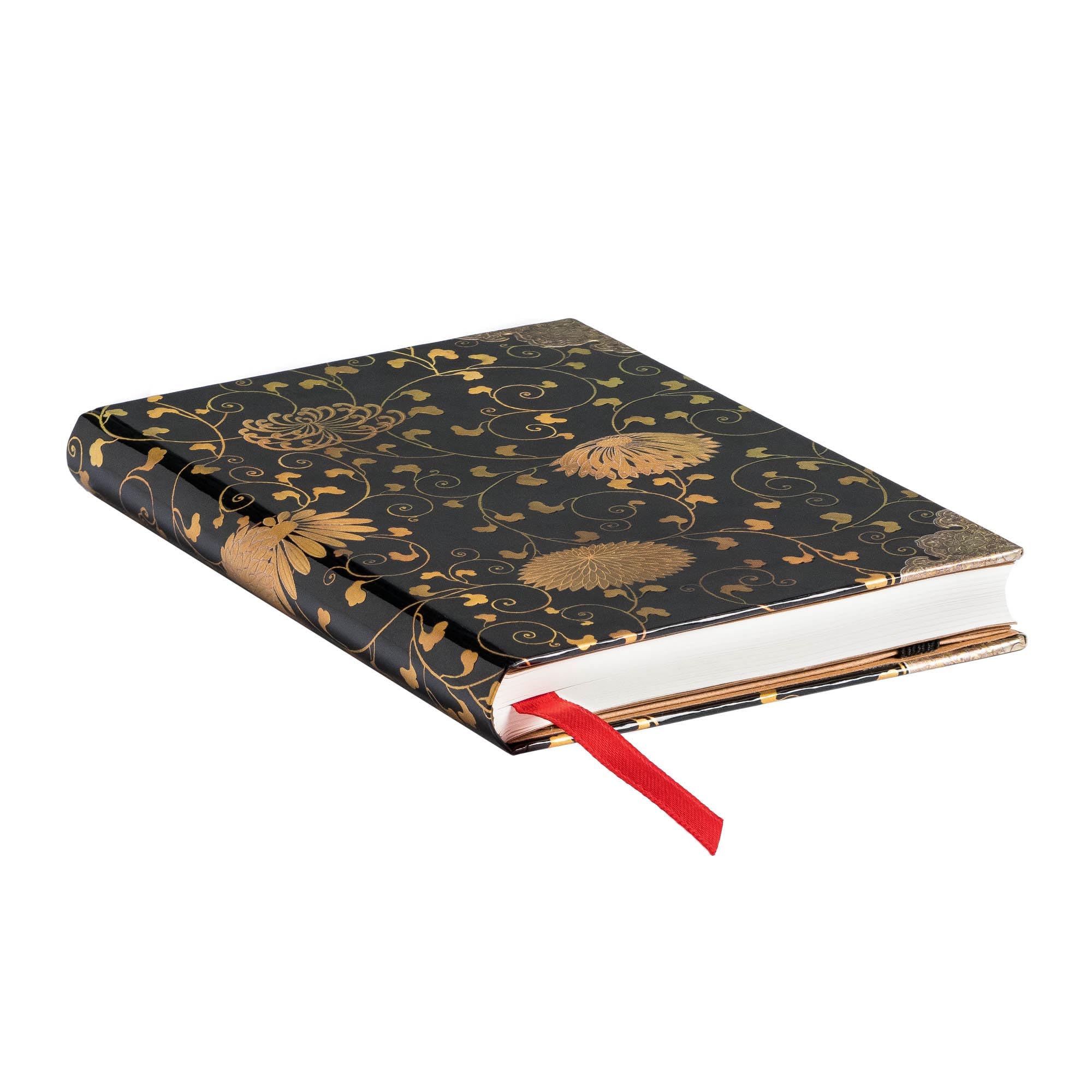 paperblanks-karakusa-mini-notizbuch-unliniert-hardcover-mit-elastikband-japanese image 3