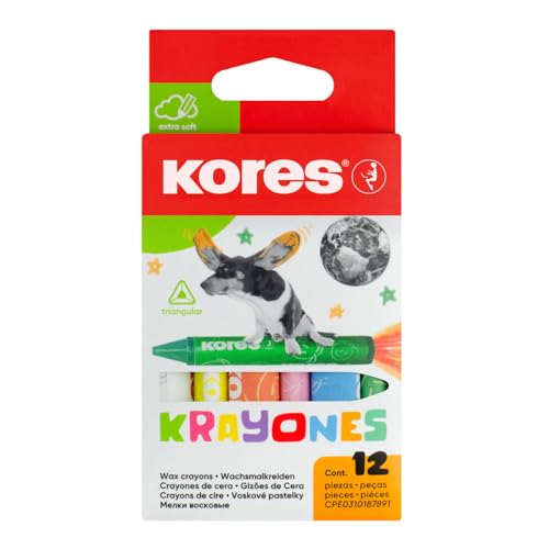 kores-krayones-wachsmalstifte-12er-set-dreikant-10mm-sortiert image 6