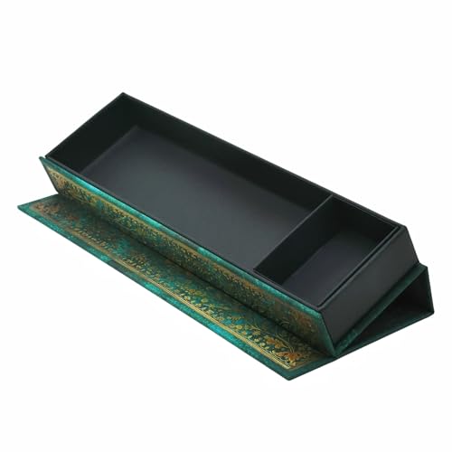 paperblanks-emerald-flower-nature-s-grace-pencil-case-mit-wickelverschluss image 4