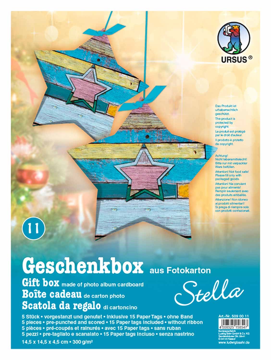 ursus-geschenkbox-stella-elch-rot-5-boxen-15-paper-tags image 3
