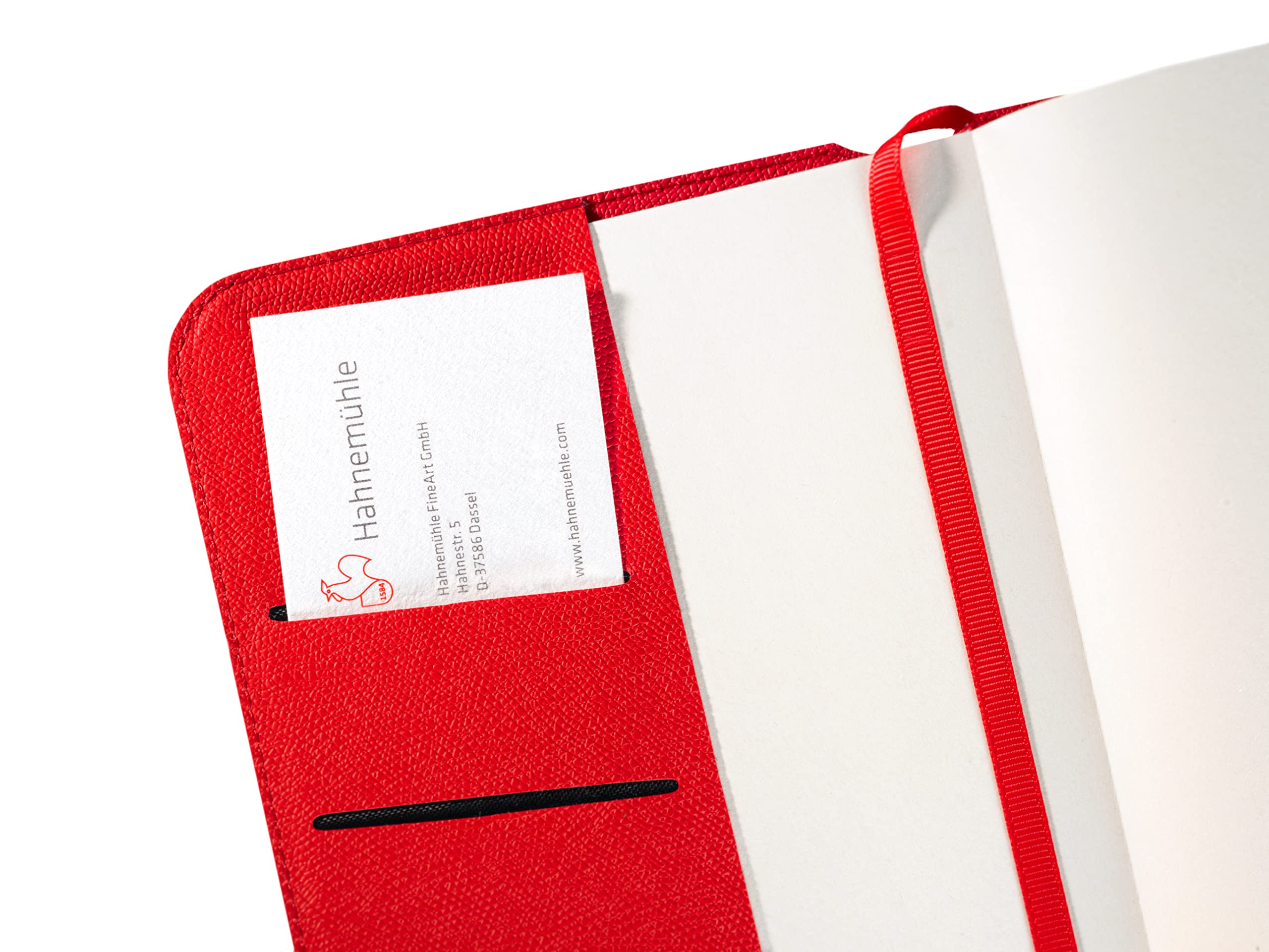 hahnem-hle-diary-flex-notizbuch-liniert-11-5x19cm-nachf-llbar-schwarz image 3