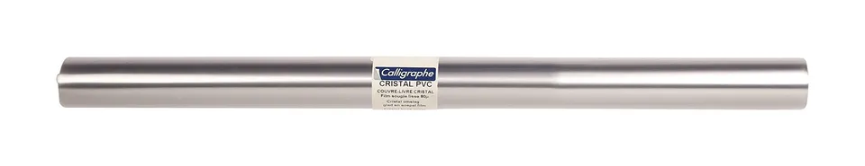 clairefontaine-74205c-buchh-llen-rolle-cristal-5-x-0-45-m-pvc-80-transparent image 1