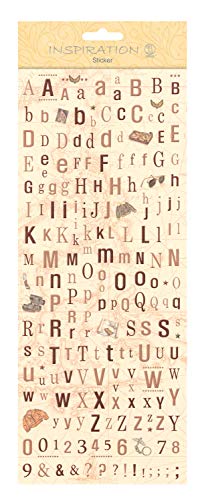 ursus-59700021-flat-sticker-letters-sand-selbstklebend-mit-glitter image 2
