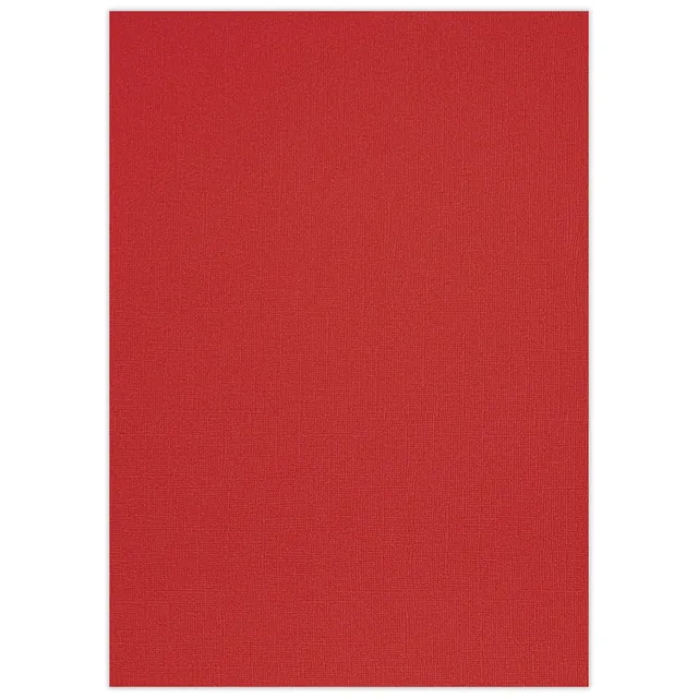 ursus-struktura-basic-1-bastelkarton-din-a4-rubinrot-220-g-qm-25-blatt image 1