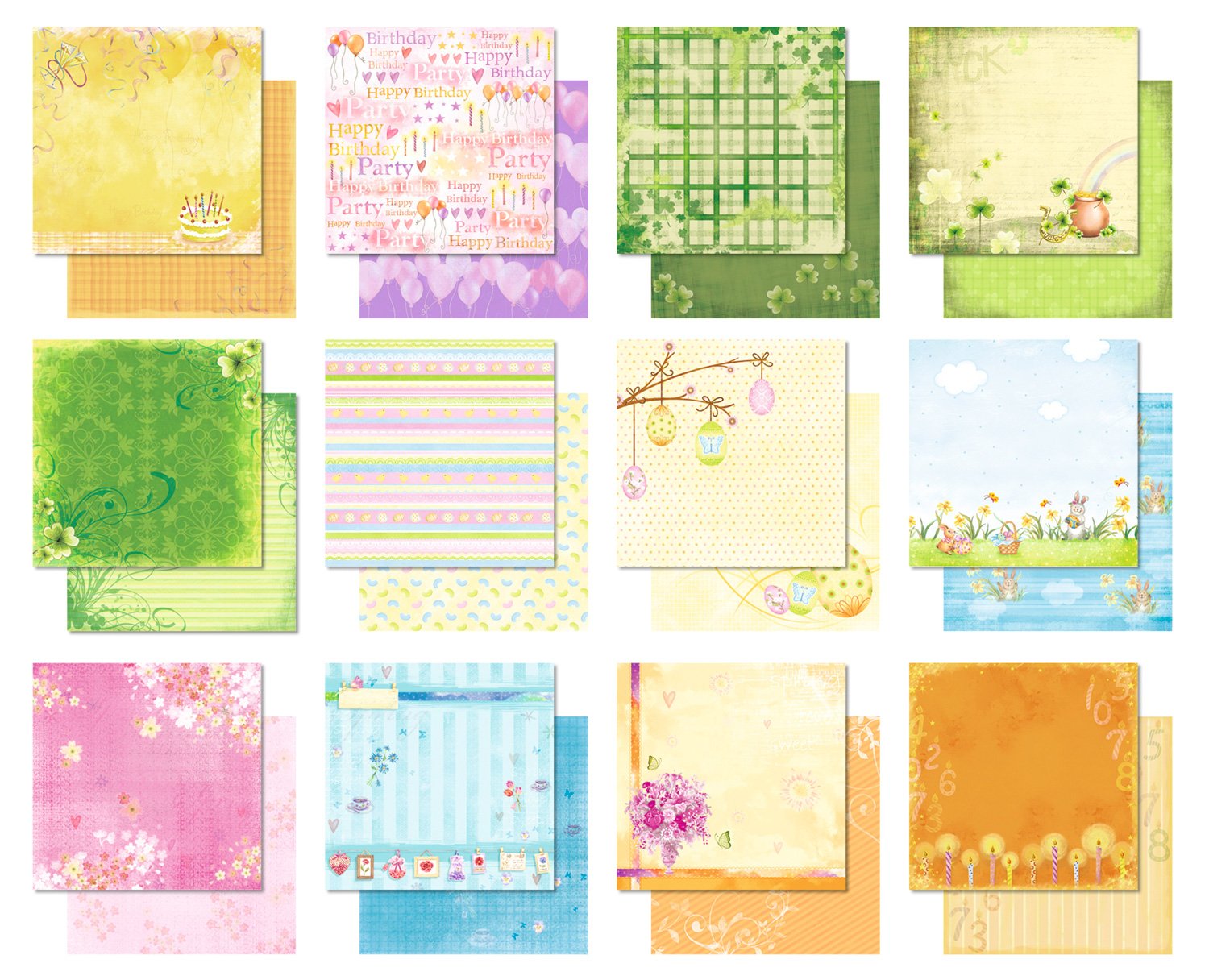ursus-premium-glitter-scrapbook-block-version-1-30-5x30-5-cm-12-blatt image 2
