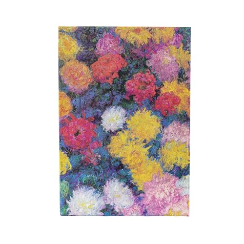paperblanks-monet-s-chrysanthemums-midi-notizbuch-hardcover-liniert-mit-elastikb image 4