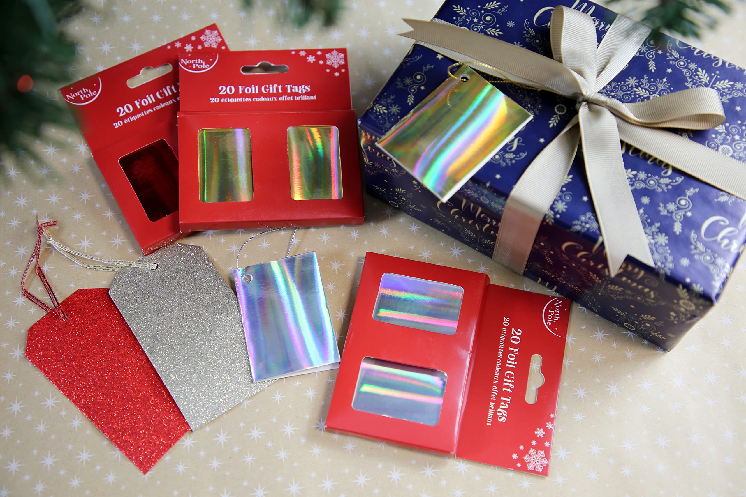 clairefontaine-x-25611-gtc-geschenketiketten-set-20-st-ck-gl-nzend-gold image 2