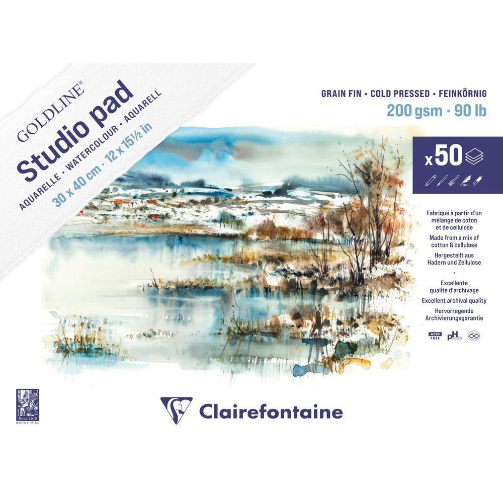 clairefontaine-goldline-studio-aquarellpapier-mappe-24x32-cm-100-b-gen-feink-rni image 7