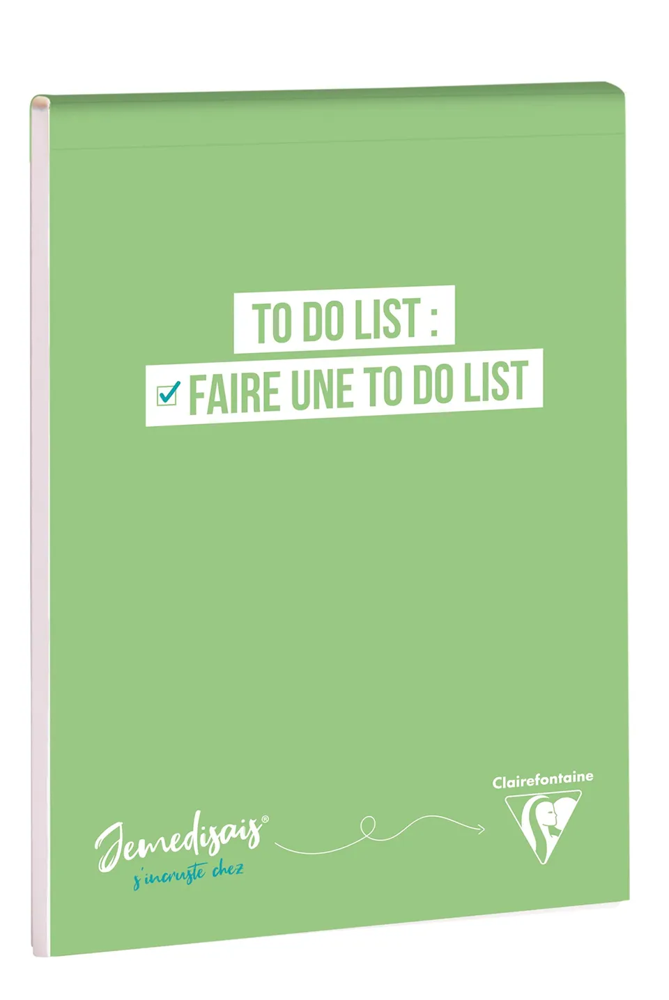 clairefontaine-jemedisais-to-do-block-memo-din-a5-52-blatt-90g-gr-n image 1