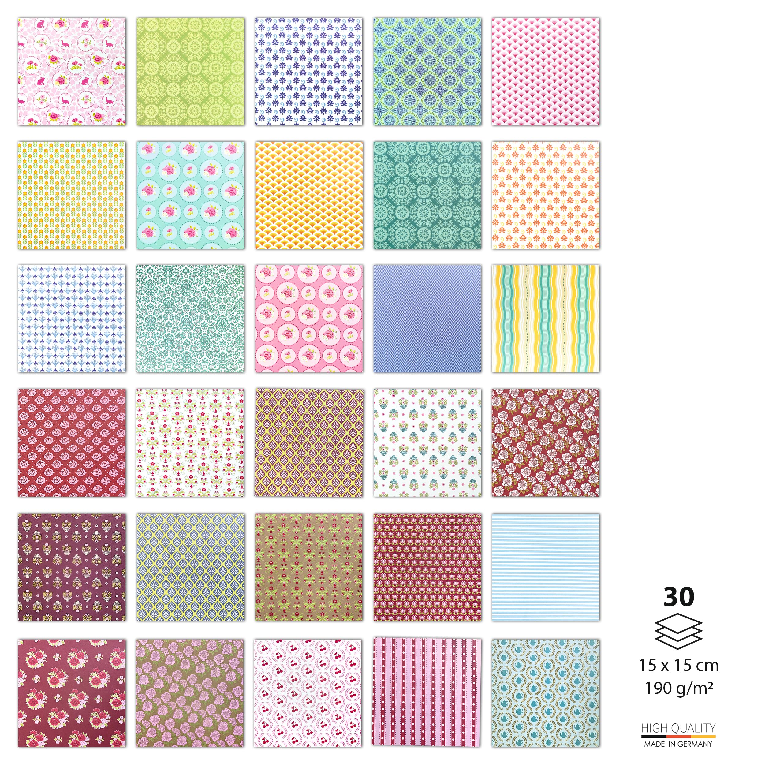 ursus-design-paper-pack-petite-4108-00-01-designpapier-15-x-15-cm-30-blatt-190-g image 3