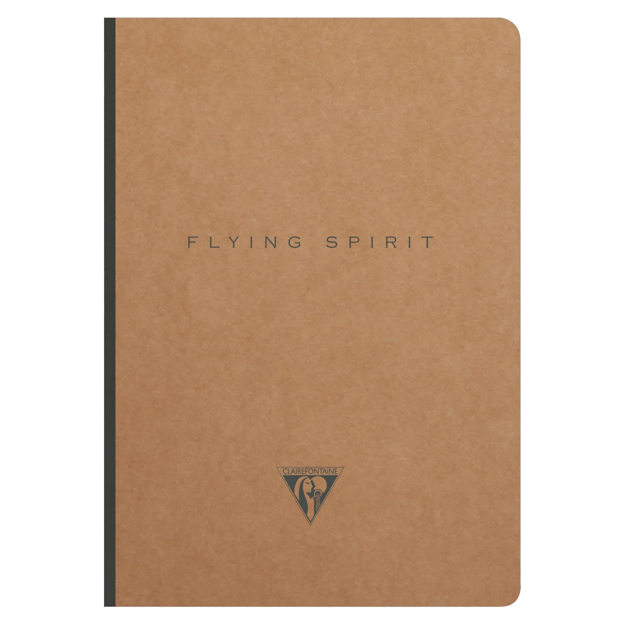 clairefontaine-102546c-flying-spirit-notizbuch-liniert-din-a5-96-blatt-schwarz image 8