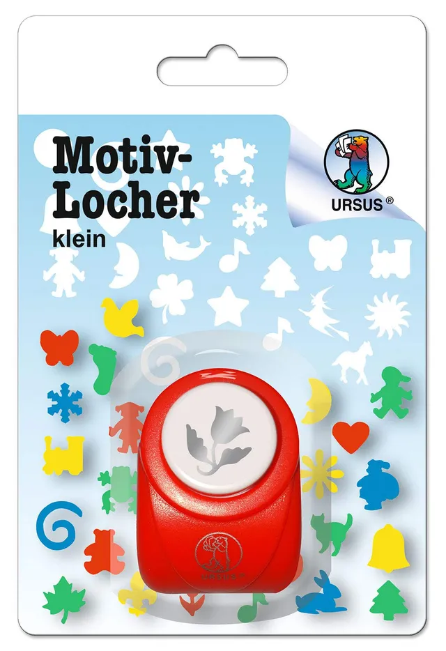 ursus-motivlocher-klein-glockenblume-16-mm-f-r-papier-160-220g image 1