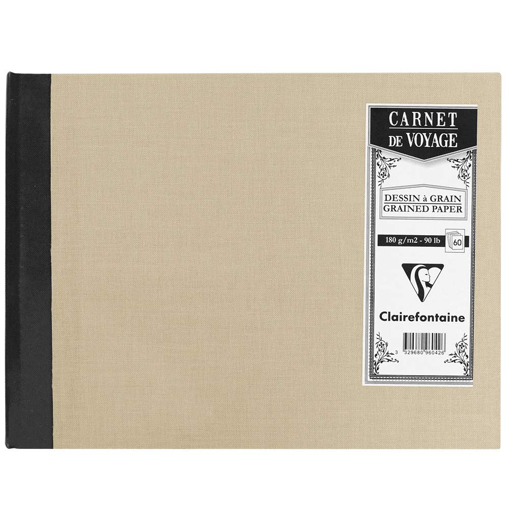 clairefontaine-reisealbum-96040c-din-a5-schwarz-aquarellpapier-180-g-60-blatt image 7