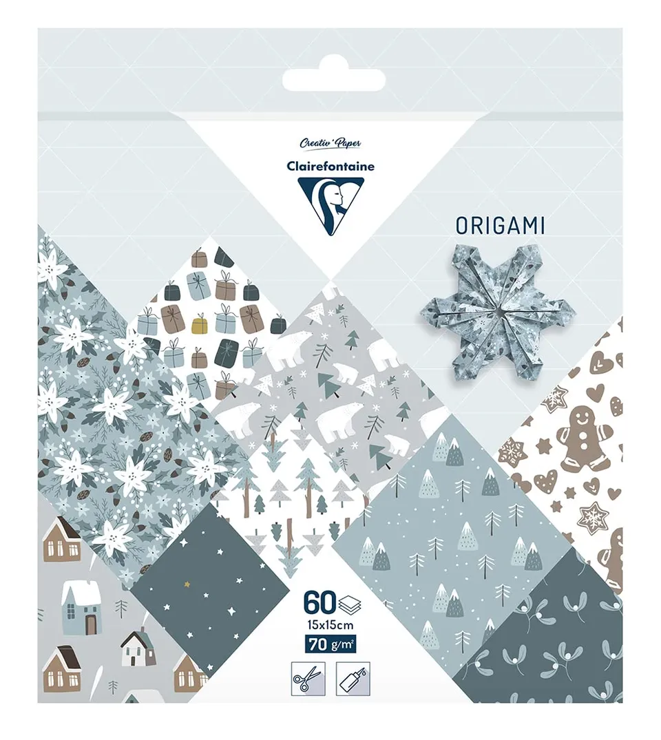 clairefontaine-origamipapier-polarweihnacht-15x15-cm-70g-60-b-gen image 1