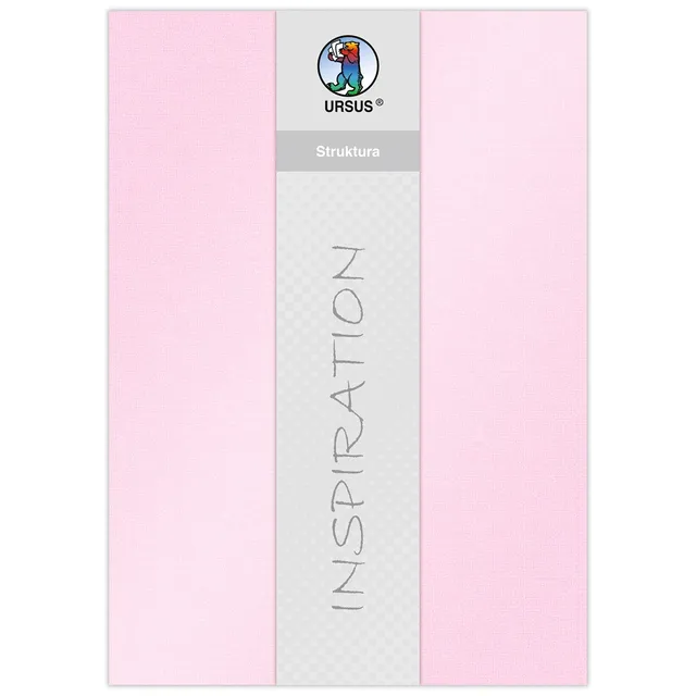 ursus-struktura-pearl-1-bastelkarton-babyrosa-220-g-qm-23-x-33-cm-5-blatt image 1