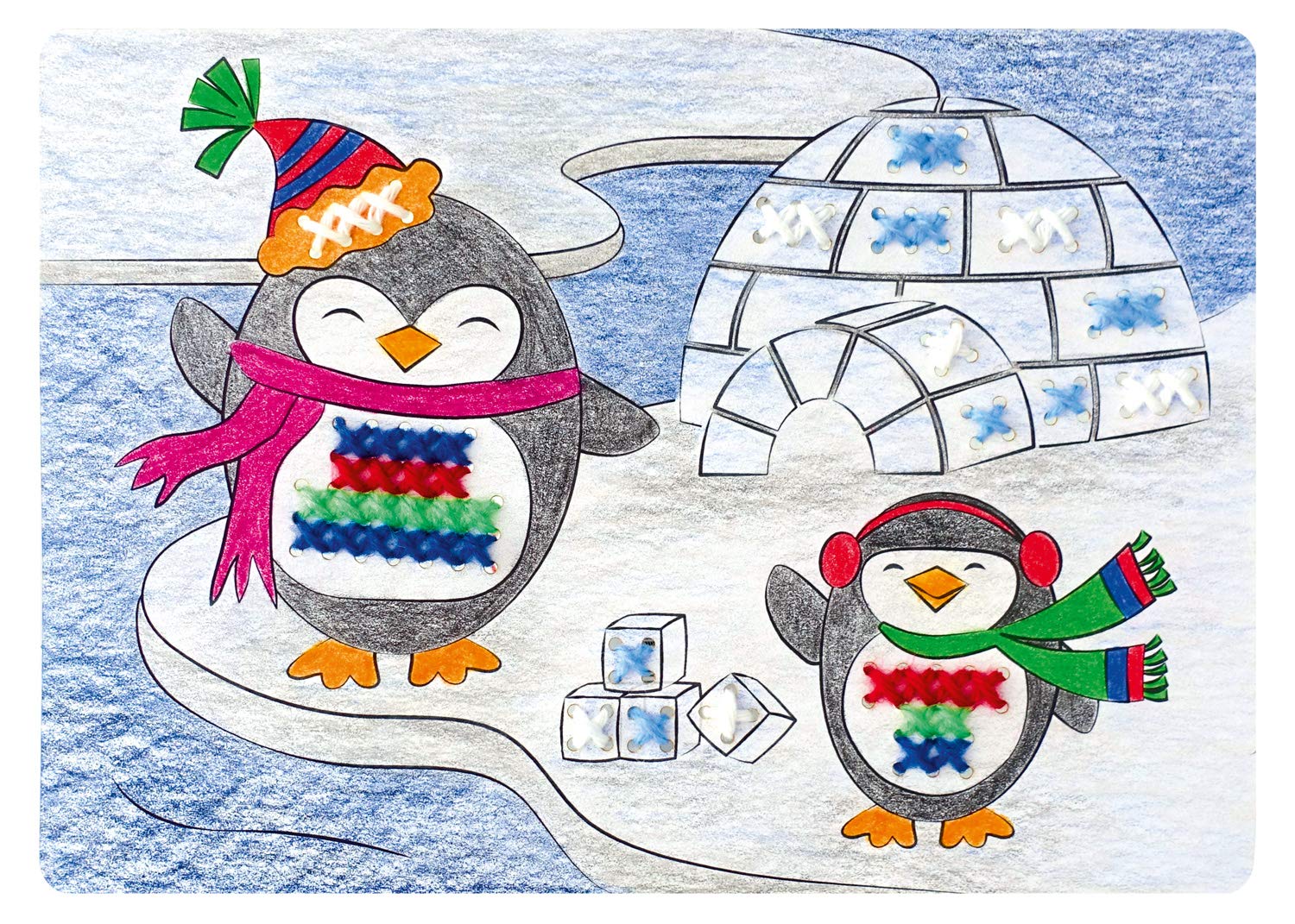 ursus-kreuzstich-vorlagen-kinder-weihnachtszeit-8-bogen-16-motive-din-a4-300-g-m image 5