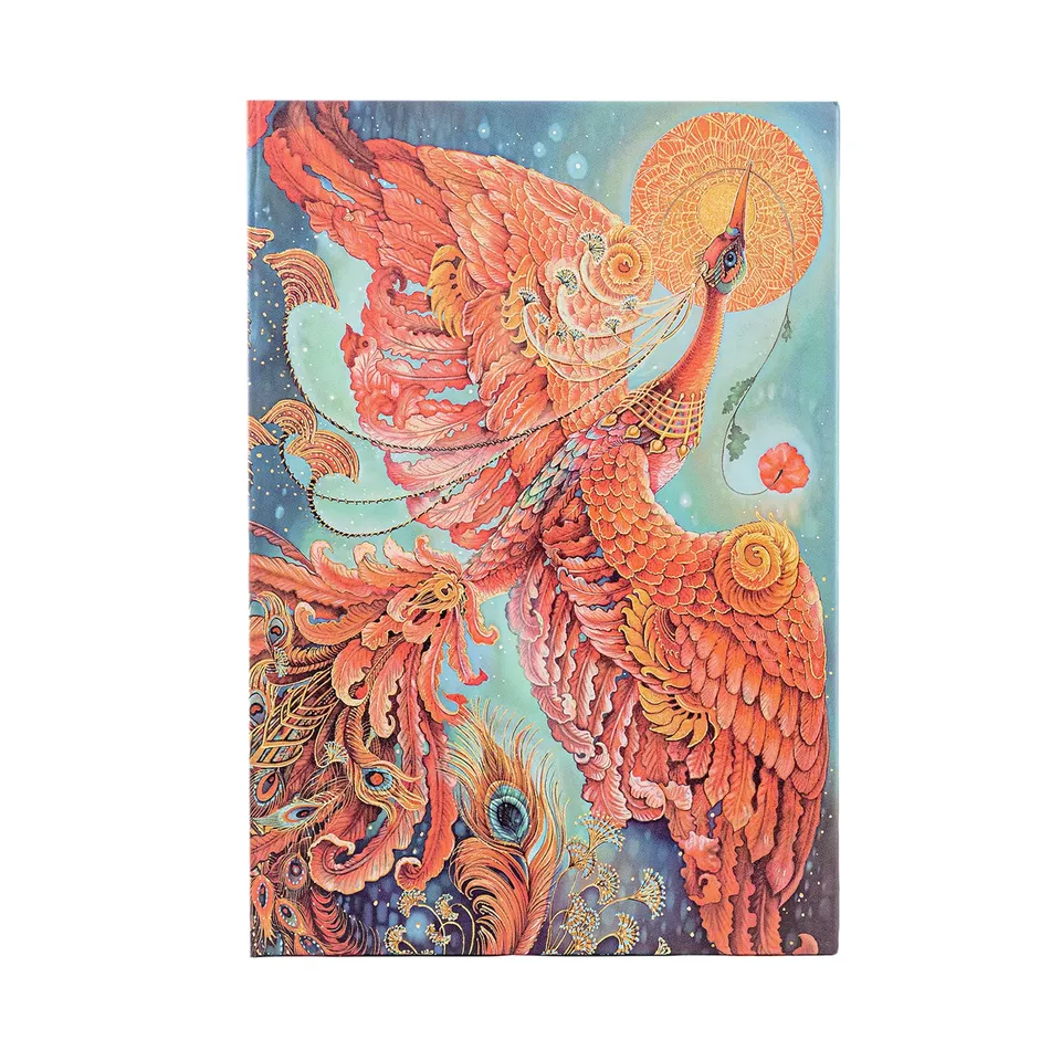 paperblanks-firebird-birds-of-happiness-midi-journal-blanko-hardcover-mit-elasti image 1