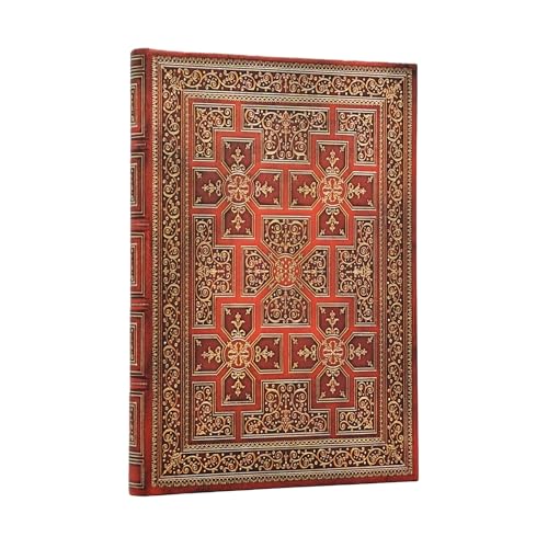 paperblanks-war-of-the-roses-shakespeare-s-library-journal-midi-blanko-hardcover image 5