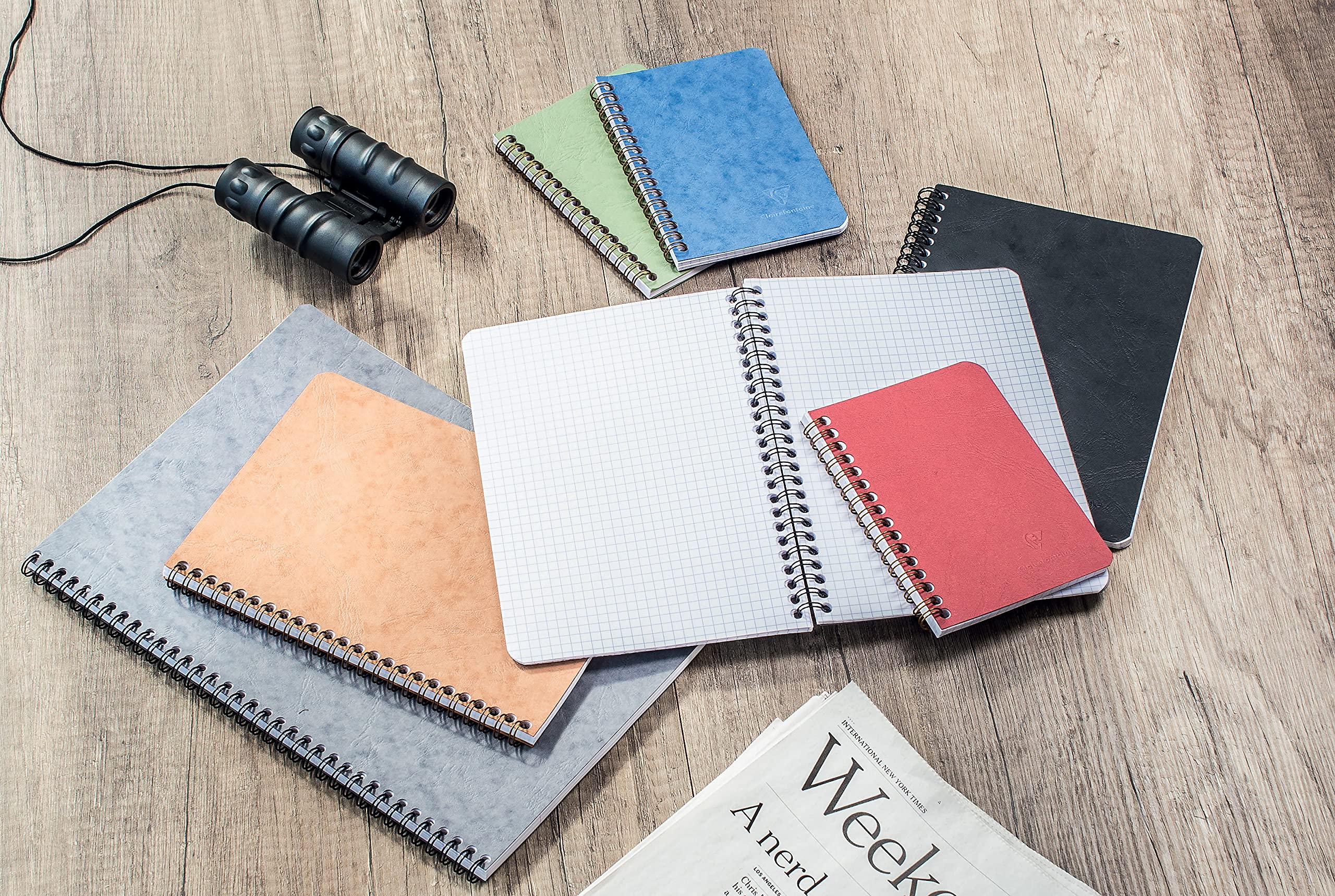 clairefontaine-spiralbuch-age-bag-a4-liniert-mit-rand-50-blatt-braun image 4