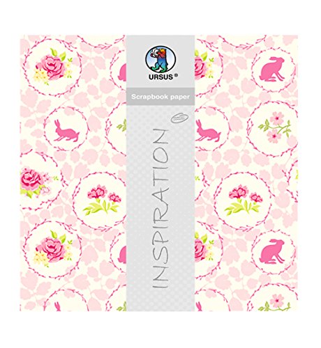 ursus-lotta-2-scrapbook-papier-30-5-x-30-5-cm-motiv-132-5-blatt-designkarton image 3