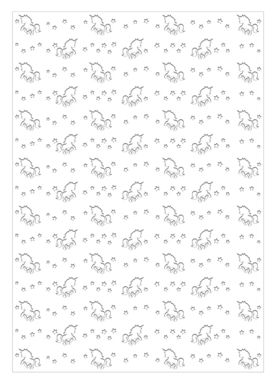 ursus-60950015-silhouetten-karton-einh-rner-hochwei-23-x-33-cm-300-g-qm-10-blatt image 1