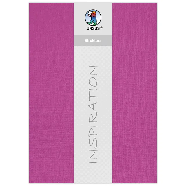 ursus-struktura-basic-2-bastelkarton-brombeere-220-g-qm-23-x-33-cm-5-blatt image 1