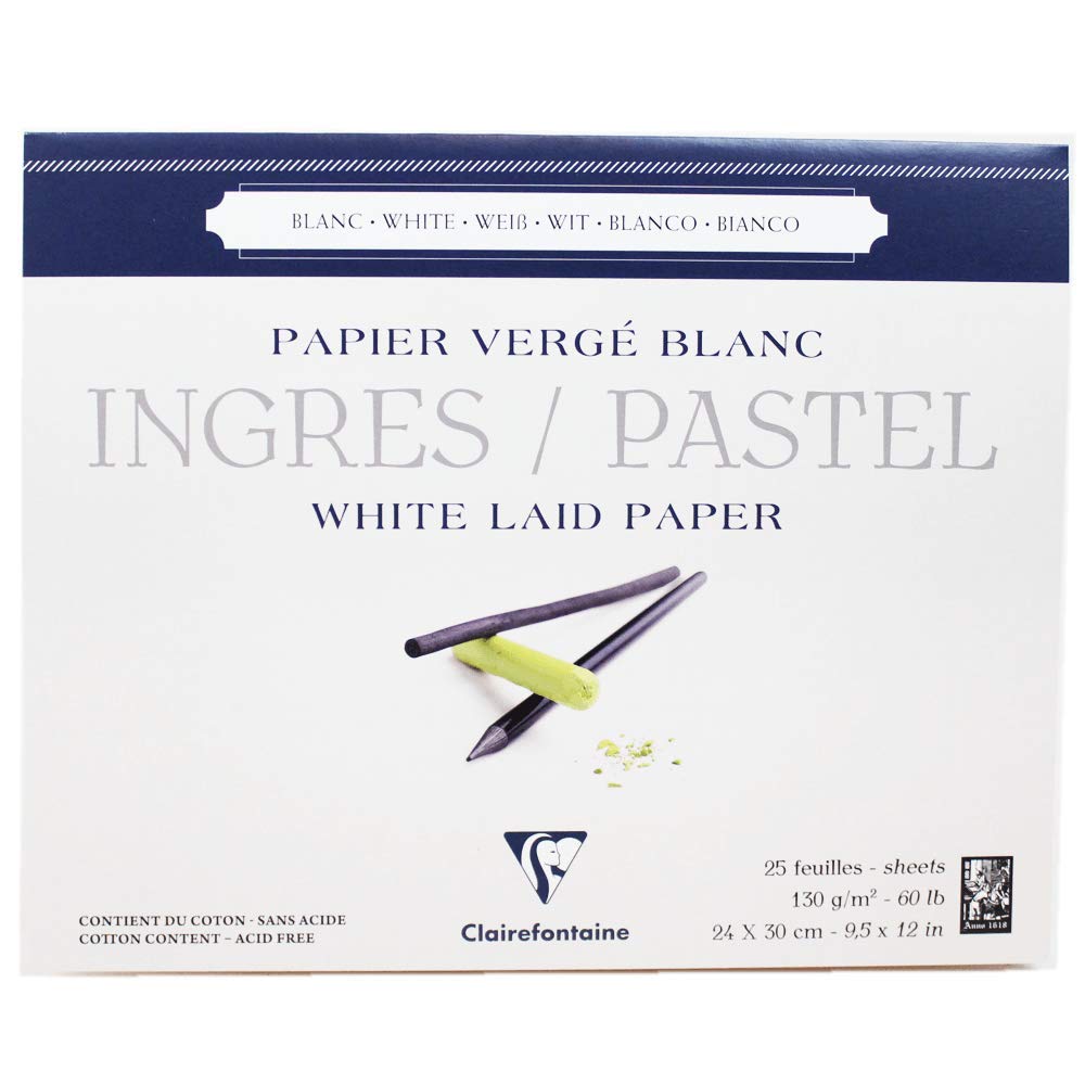 clairefontaine-96481c-zeichenblock-ingres-18x24-cm-130g-wei-25-blatt image 8