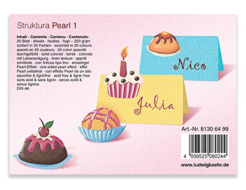 ursus-81306499-bastelblock-struktura-pearl-1-farbmix-a6-220g image 6